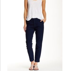Joie Signature “Painter” Pant in Navy Blue